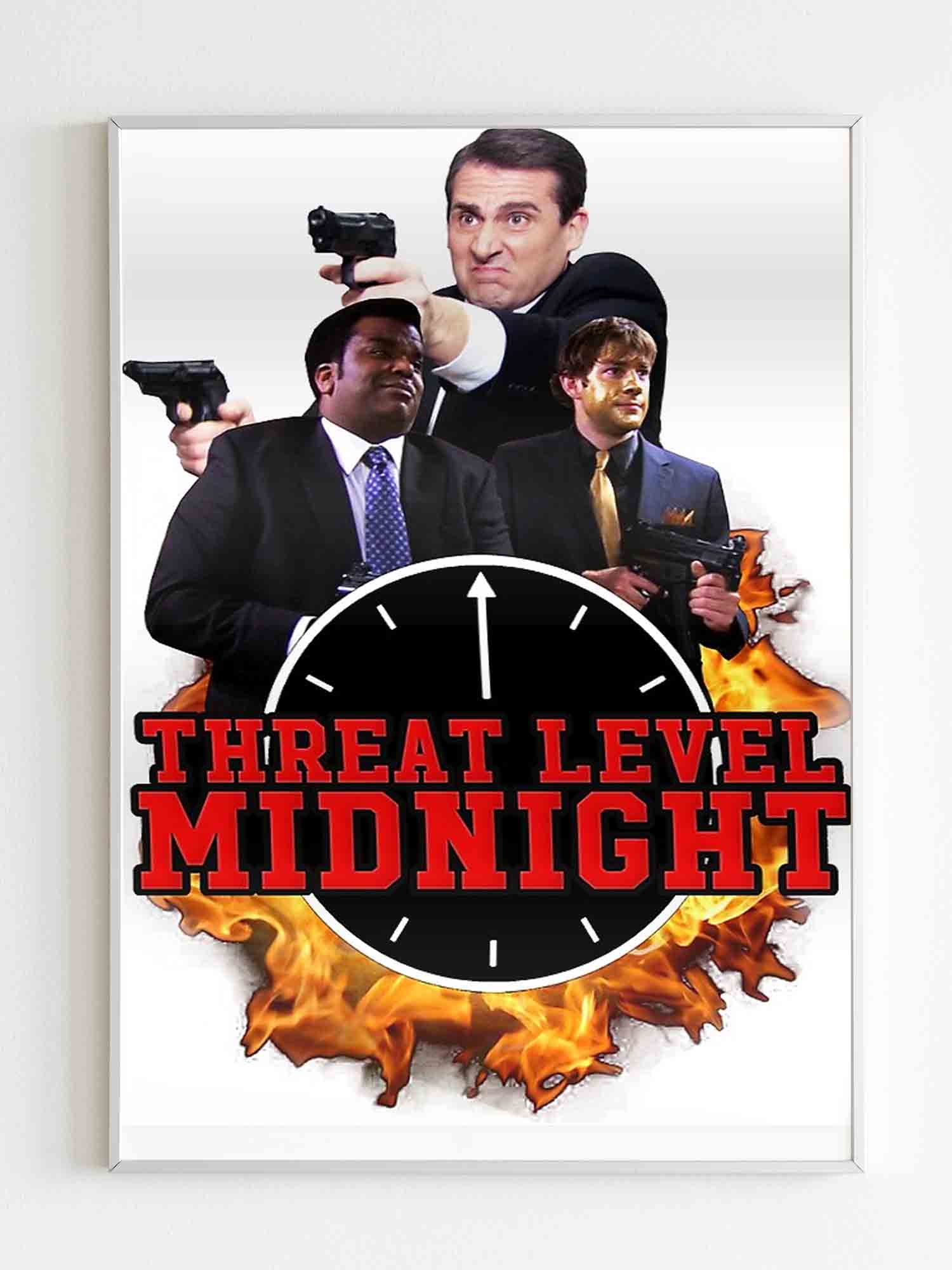 Threat Level Midnight Film Poster Poster Art Design