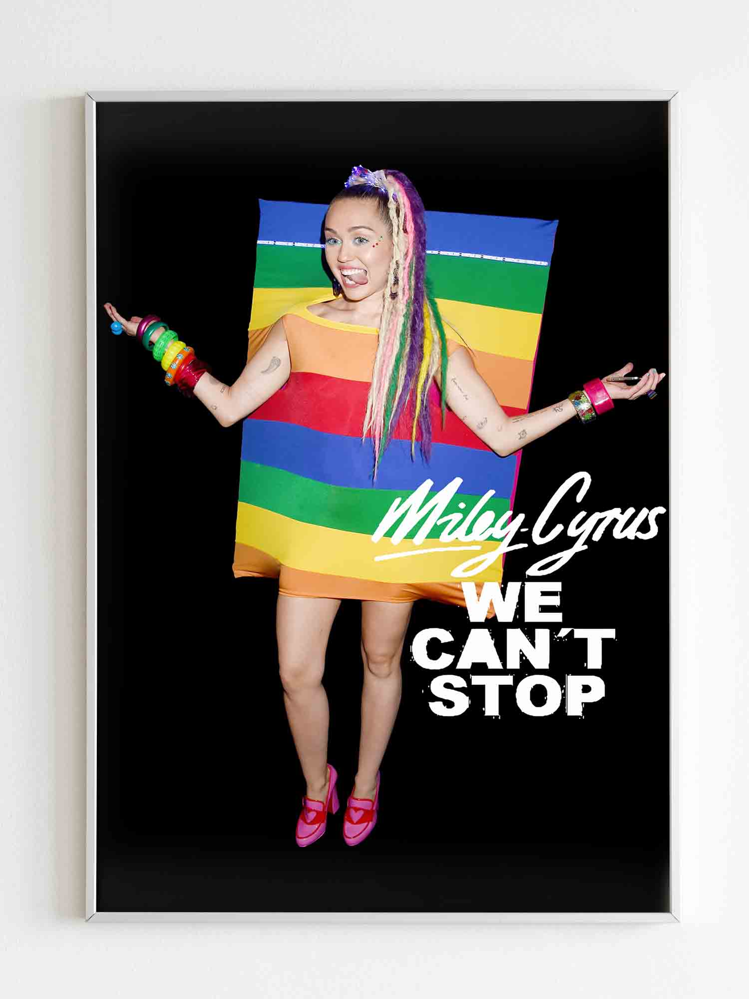 Miley Cyrus We Cant Stop Poster Poster Art Design