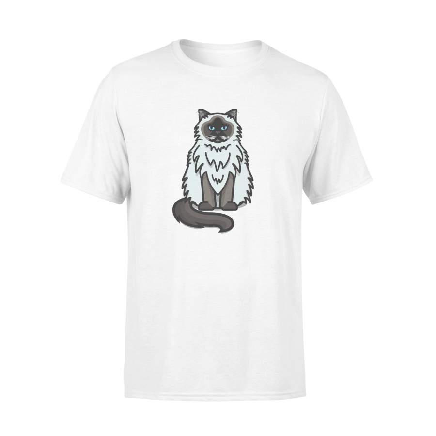 Cute Cat Lover Seal Point Ragdoll Himalayan Cat T-Shirt