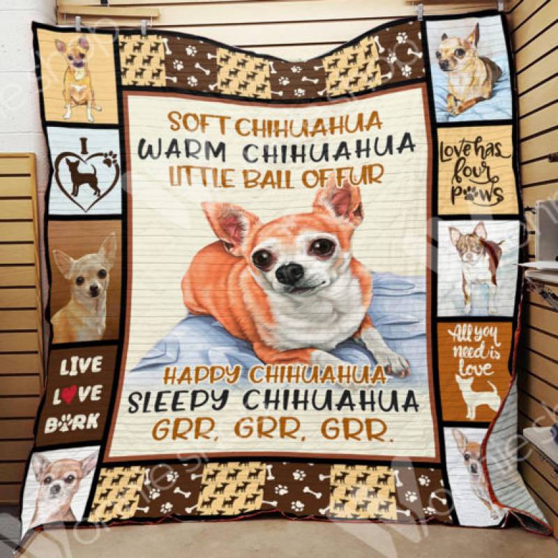 Chihuahua Dog Blanket NOV2901 77O42