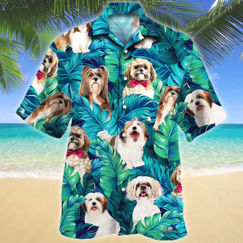 Lhasa Apso Dog Lovers Hawaiian Shirt Ha7283