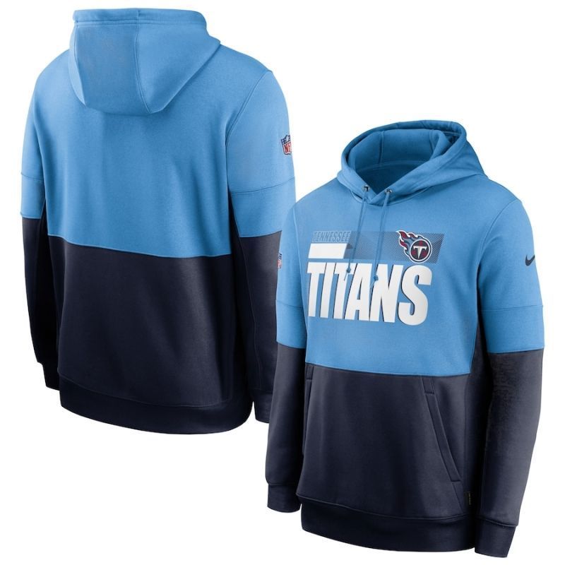 Tennessee Titans Blue NFL 2020 Blue Hoodie Jersey