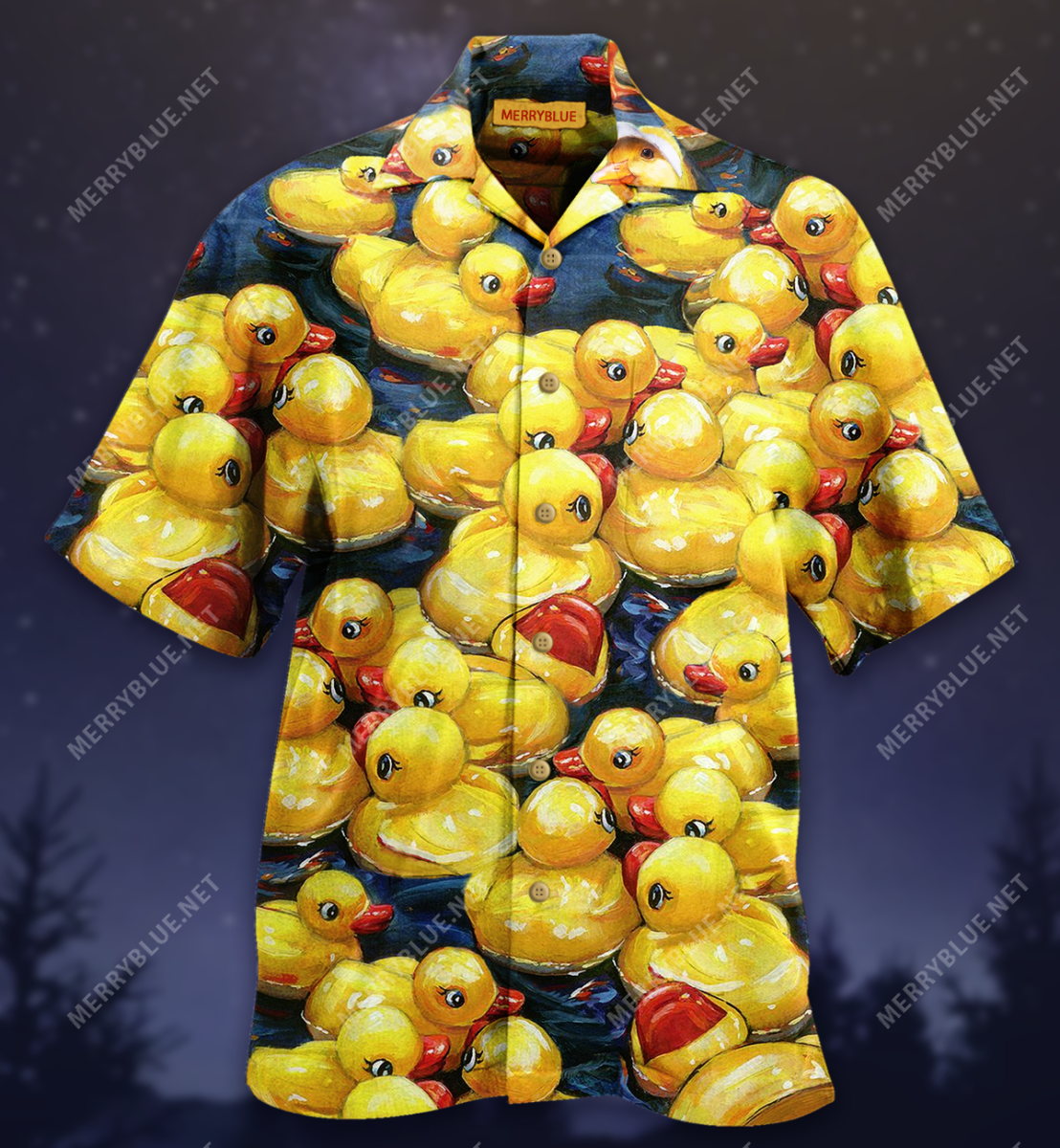 Quack Duckling Toys Unisex Hawaii Shirt Ha74572