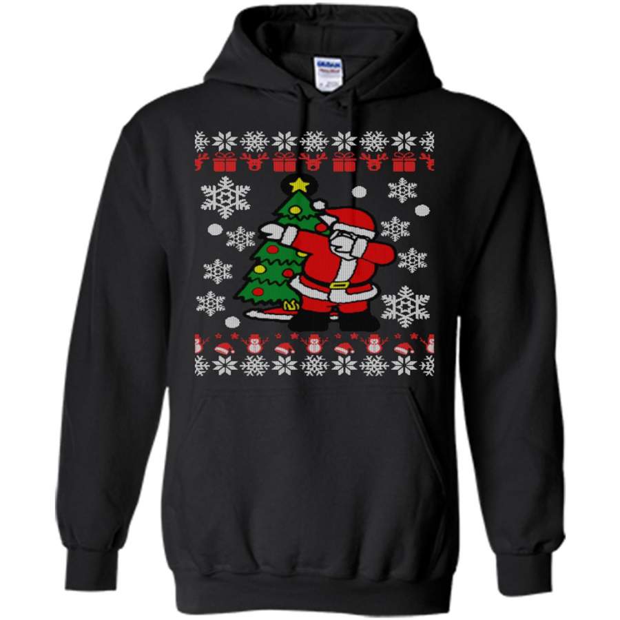 Funny Dabbing Santa Claus, Christmas Dabbing Around – Gildan Heavy Blend Hoodie
