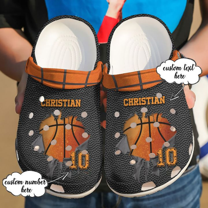 Basketball Crocs – Basketball Personalized Soul Clog Shoes For Men And Women