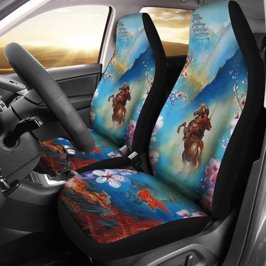 Mulan Riding Horse Car Seat Covers