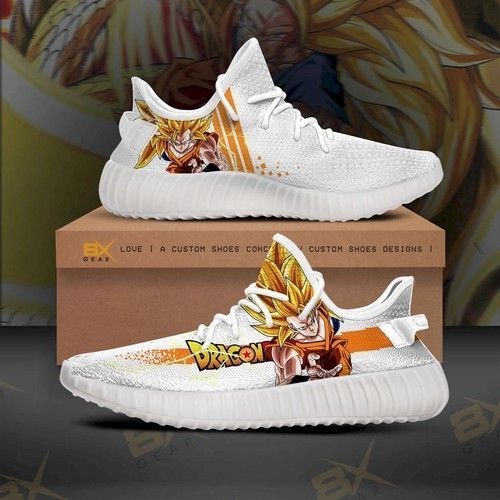 Best Dragon Ball Z Son Gohan Character Yeezy Shoes Anime Design Gift