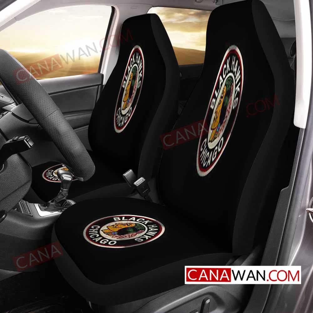 Chicago Blackhawks Style386 3D Customized Personalized Car Seat Cover