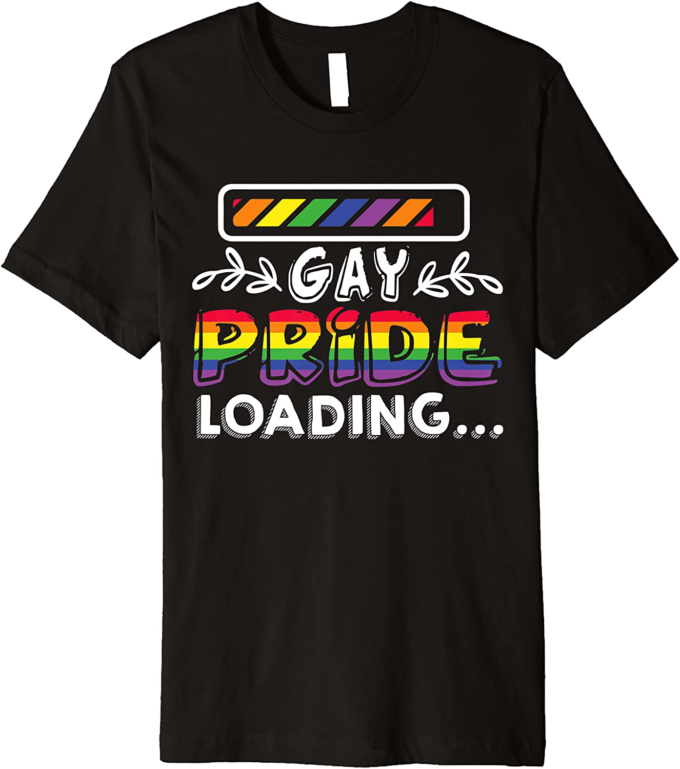 Gay Pride Loading Premium T-Shirt, Pride Gay Shirt, Gift For Gay Friend