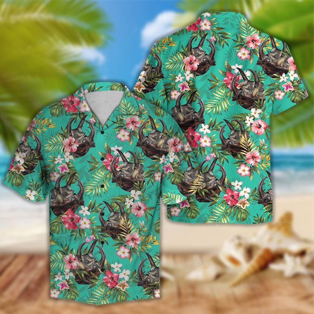 Beetle Aloha Hawaiian Shirt Colorful Short Sleeve Summer Beach Casual Shirt For Men And Women