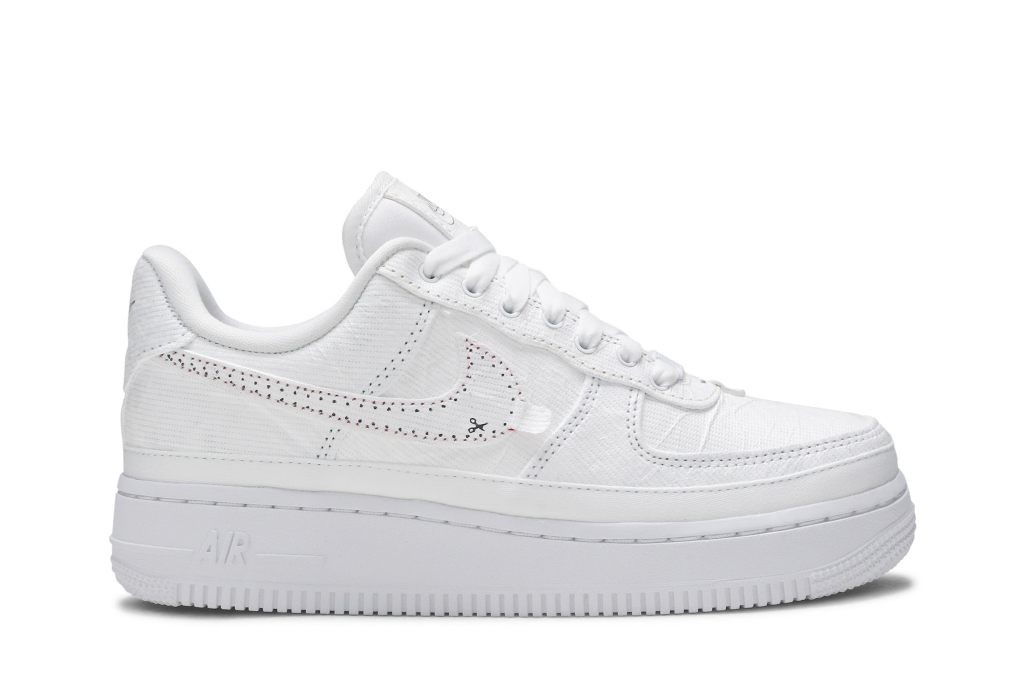 Nike Air Force 1 LX Tear Away Red Swoosh (Women’s) – Kohlrabis 193659048872