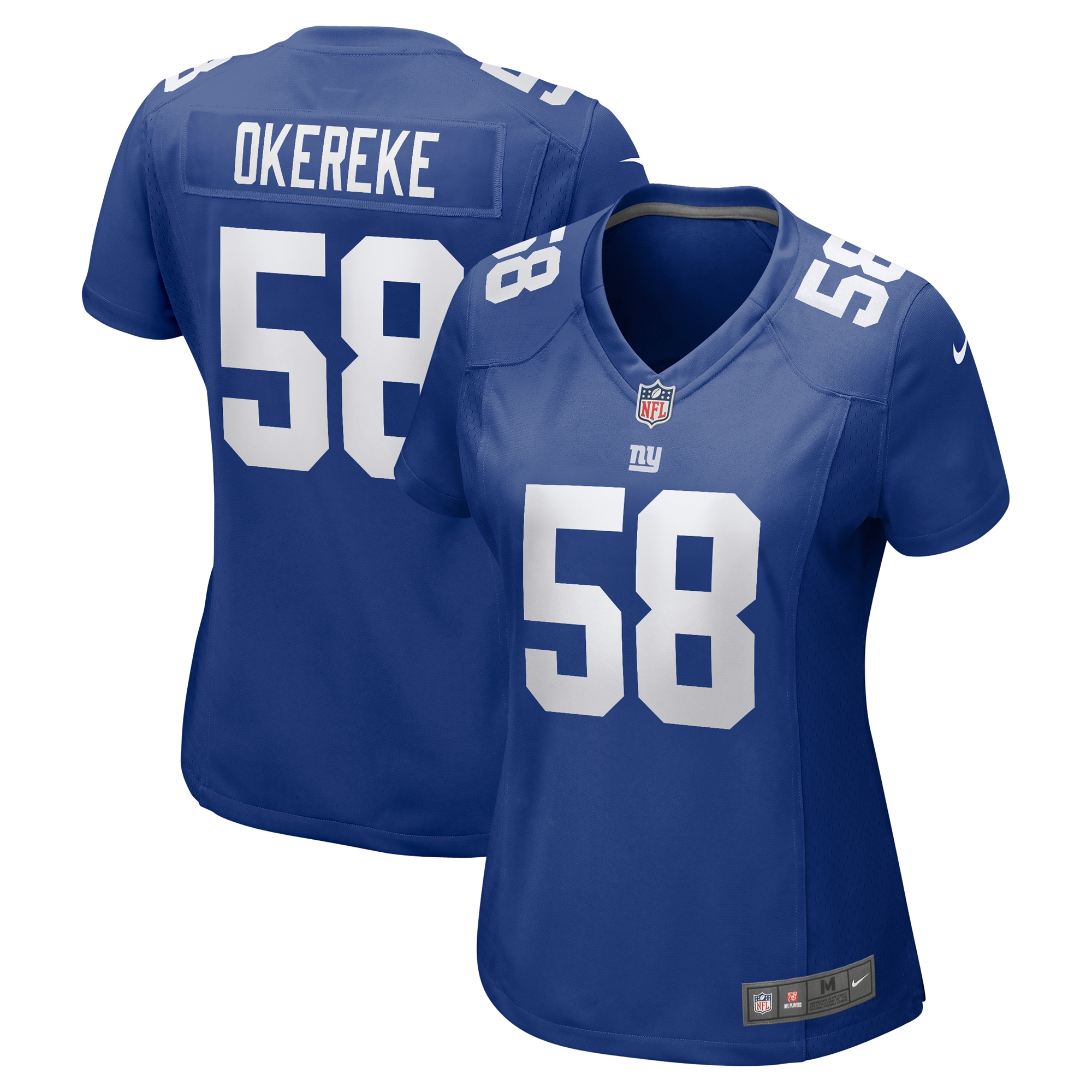 Women’s New York Giants Bobby Okereke Royal Game Player Jersey