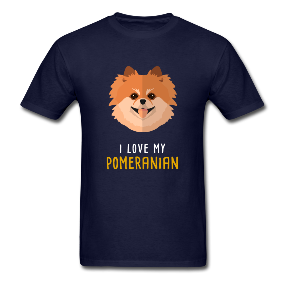 I Love My Pomeranian Unisex T-Shirt