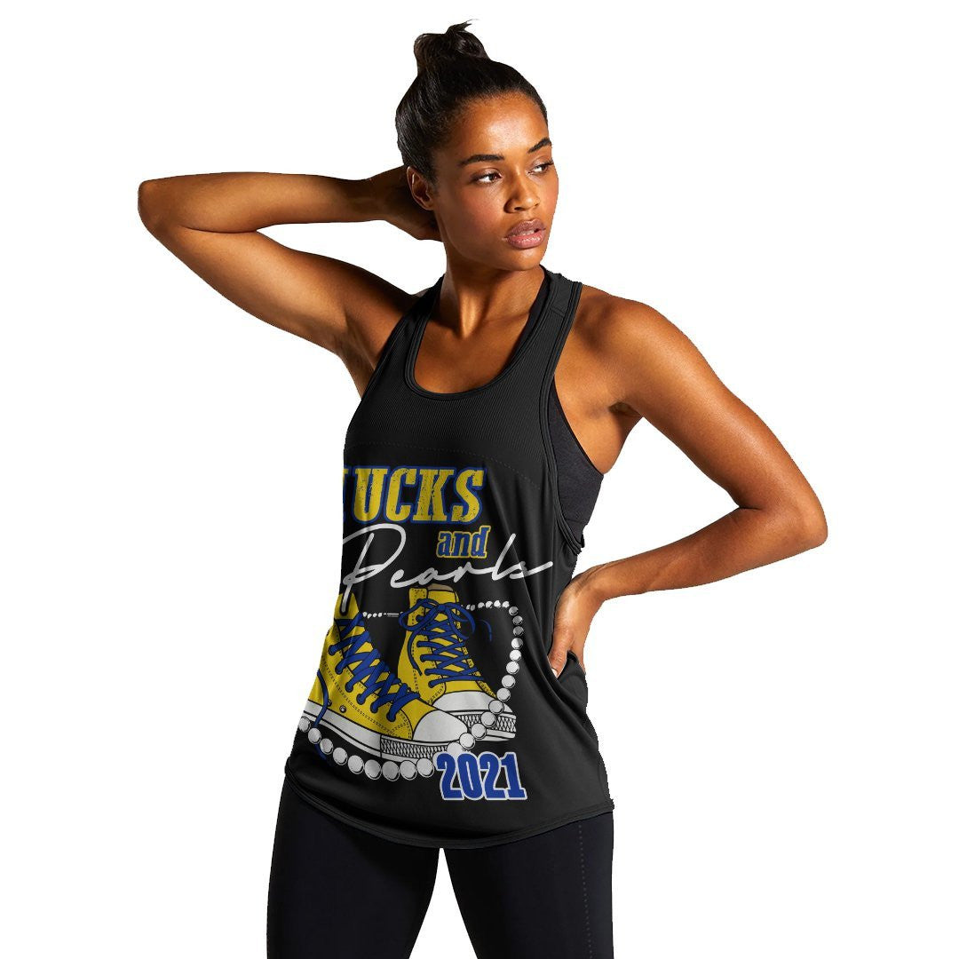 Sorority Tank Top – Sigma Gamma Rho K.H Pearls 2022 Women’S Racerback Tank