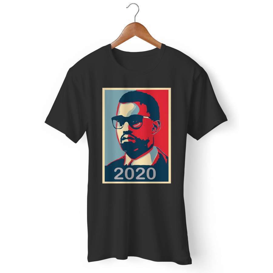 West For President 2020 Kanye West 2020 Presidential Poster Gildan Man’s T-Shirt