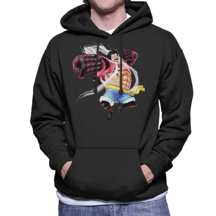 Monkey D Luffy Gear 4 One Piece Men’s Hooded Sweatshirt