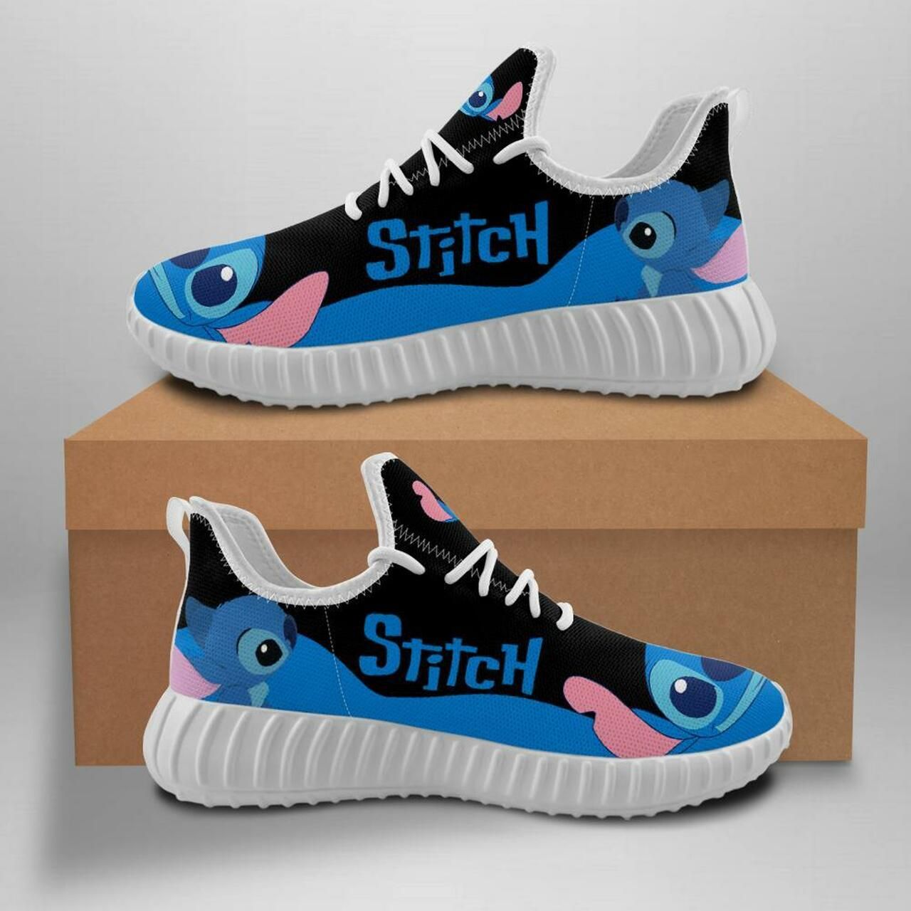 Stitch Sneakers Shoes For Women, Shoes For Men Sneaker Custom Shoes Shoes20319