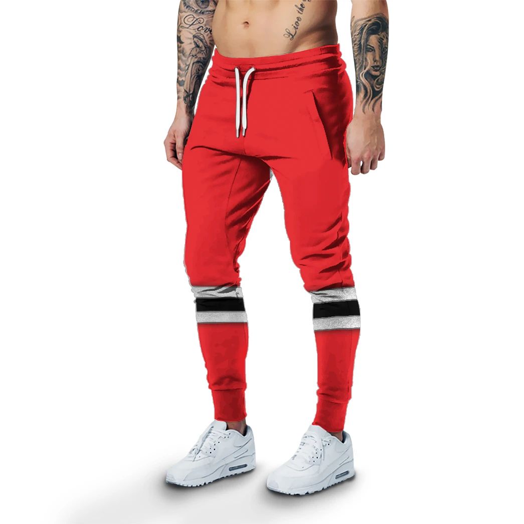 Alohazing 3D Power Rangers Wild Force Lunar Wolf Ranger Custom Sweatpants