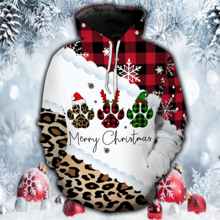 Paw Christmas Hoodie