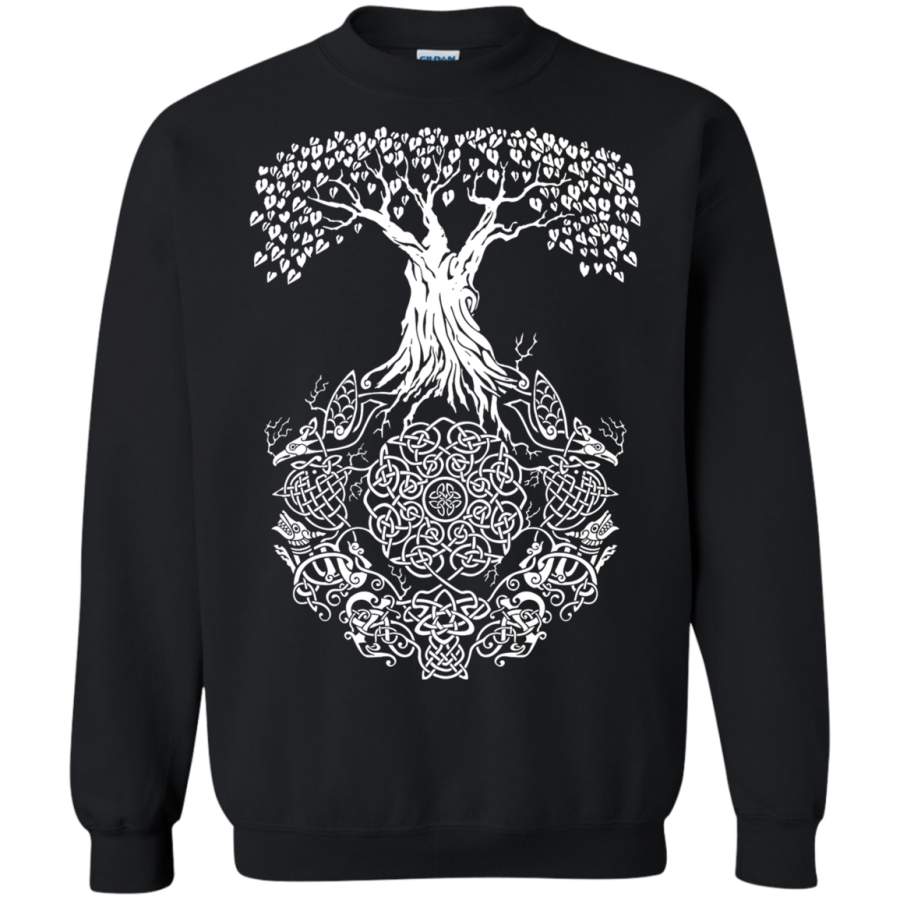 AGR Tree of Life Crewneck Pullover Sweatshirt