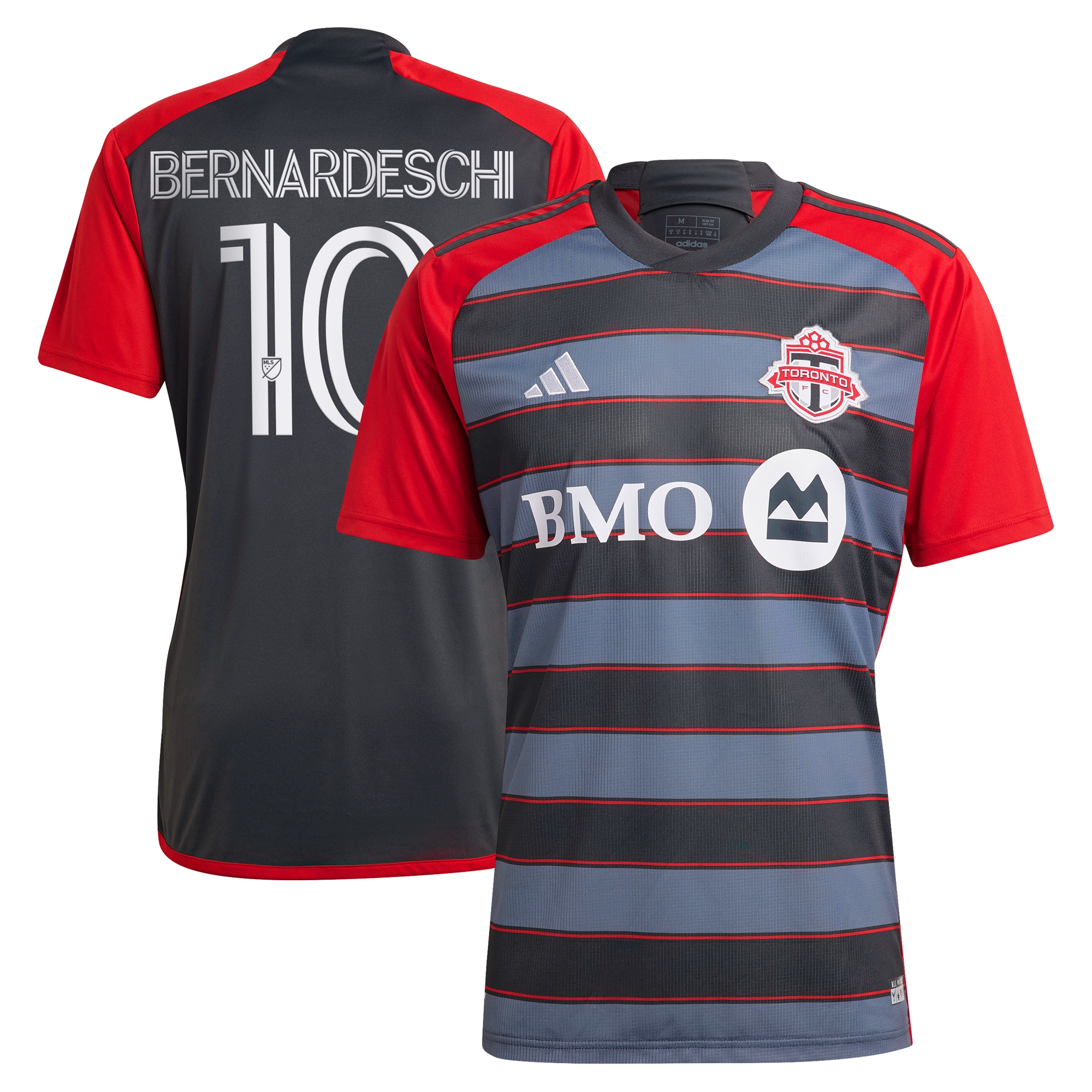 Federico Bernardeschi Toronto FC 2023 Club Kit Replica Player Jersey – Gray