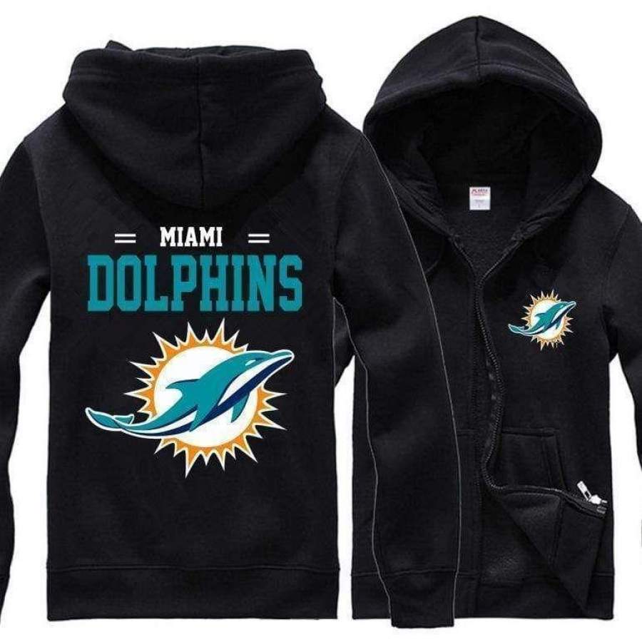 Miami Dolphins Unisex Hoodie 3D Style637 All Over Printed