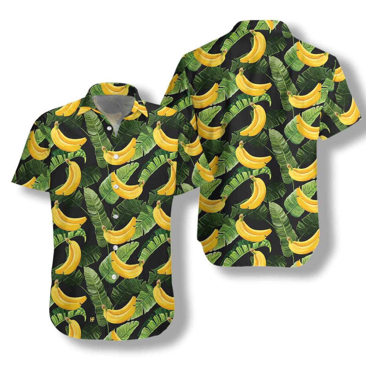 Tropical Banana Leaves And Hawaii Shirt For Men Women Ha69813