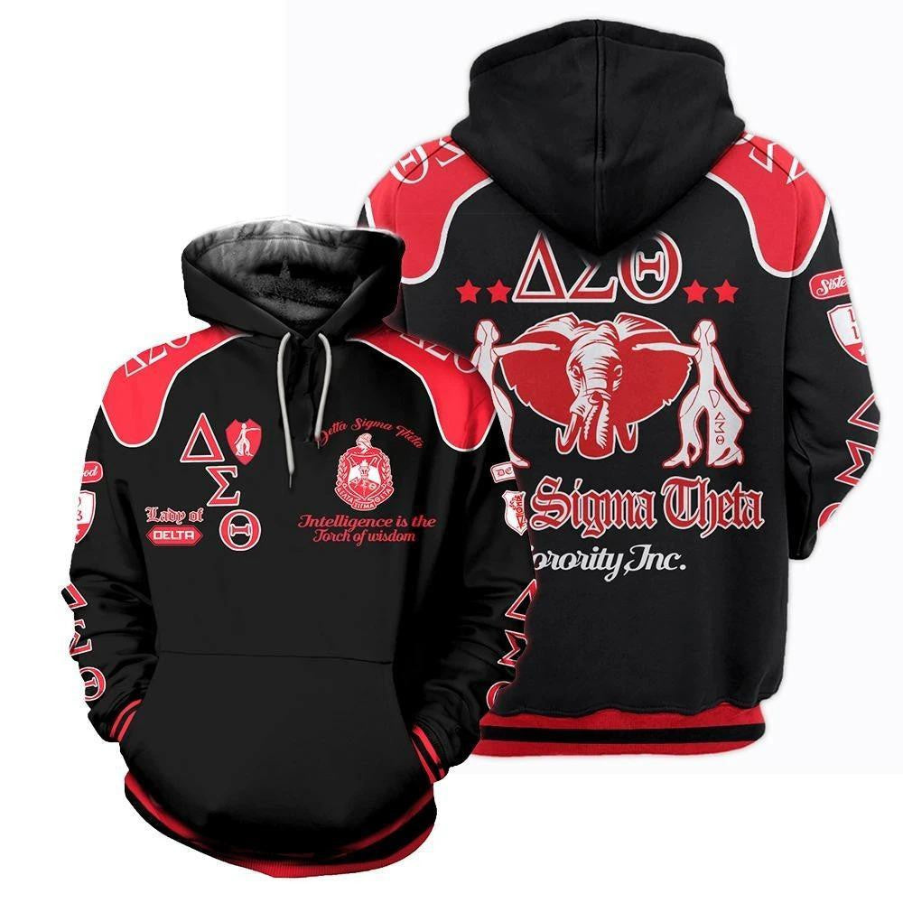 Sorority Hoodie – Lady Of  Delta Sigma Theta Sorority Hoodie