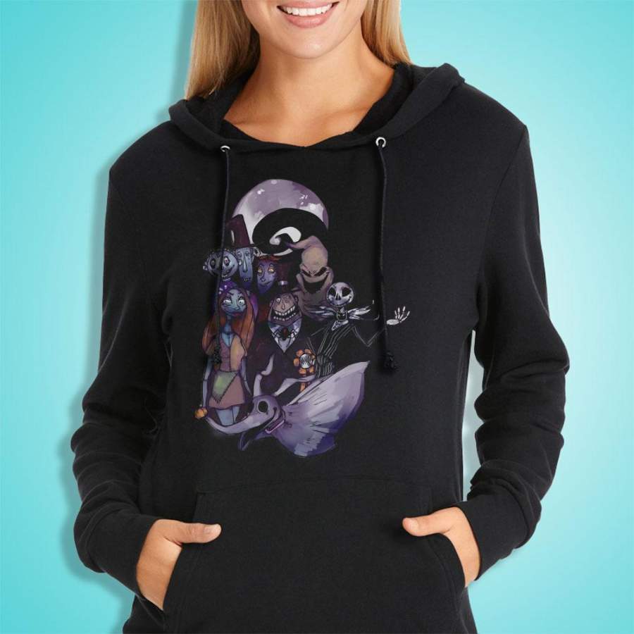 Nightmare Before Christmas Dark Women’S Hoodie
