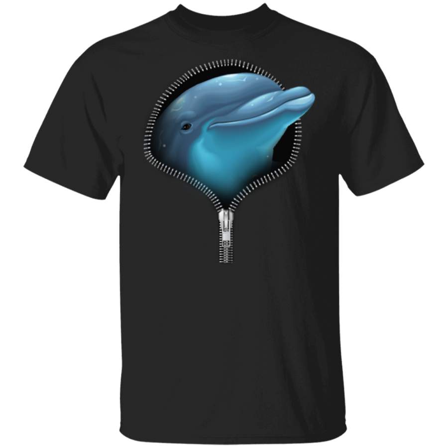 Dolphin 3D T-Shirt Funny Shirt Dolphin Gift