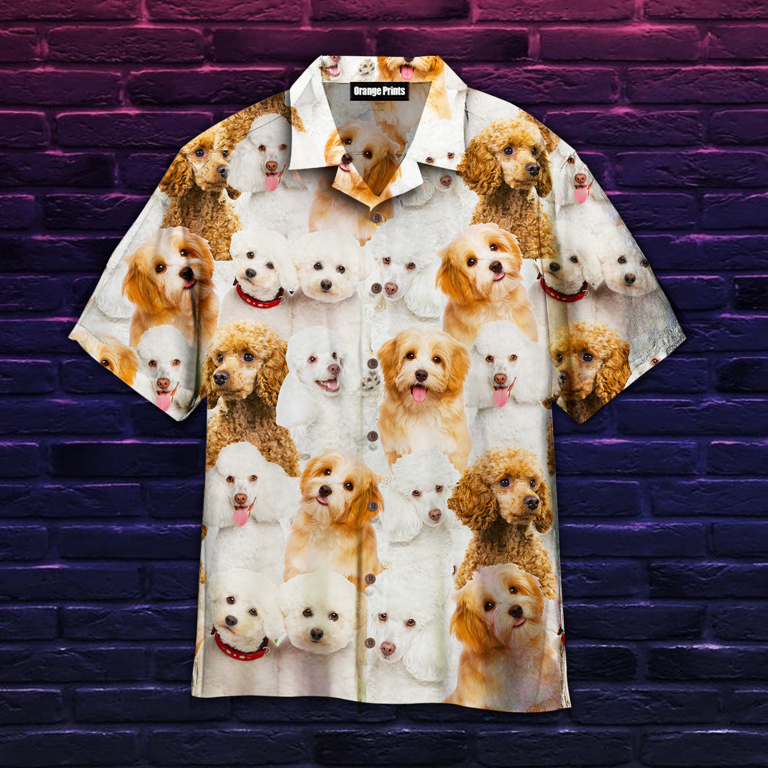 Poodle Funny Dog Hawaii Shirt For Men Women Ha65153