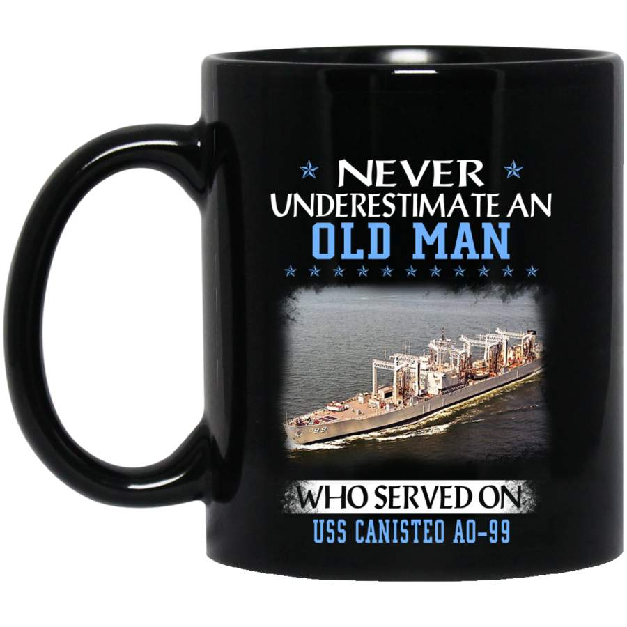 USS Canisteo AO-99 Veterans Day Christmas Gift Mug