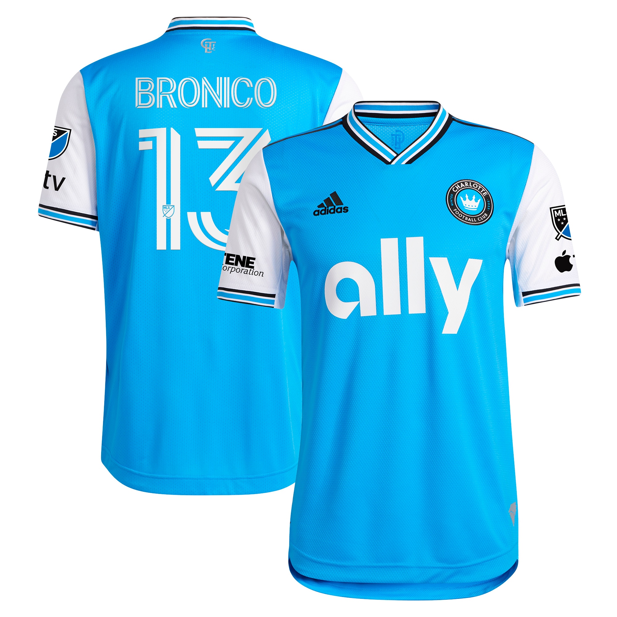 Brandt Bronico Charlotte FC 2023 Newly Minted Authentic Player Jersey – Blue