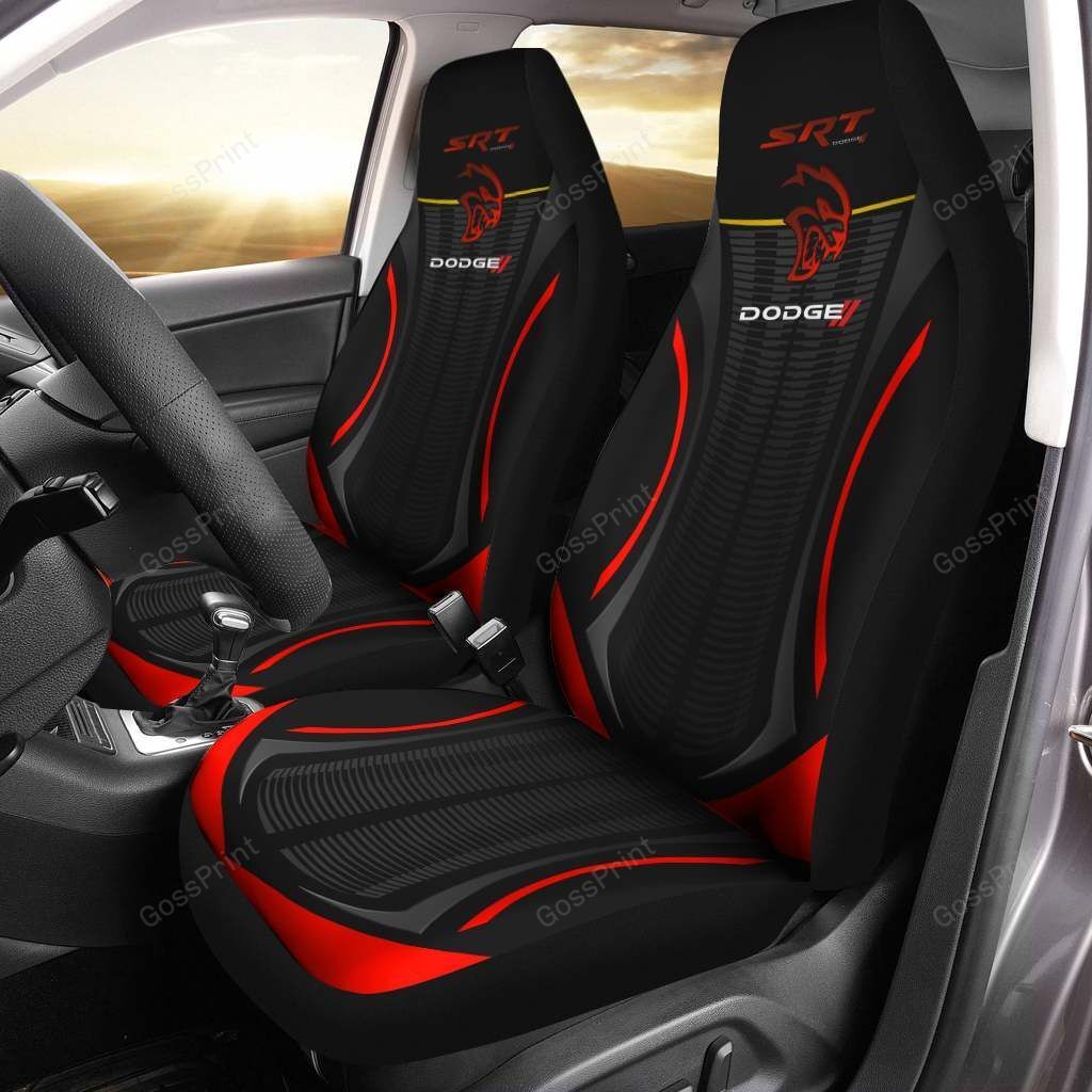 Dodge Challenger Car Seat Cover ( Set Of 2 ) Ver 2