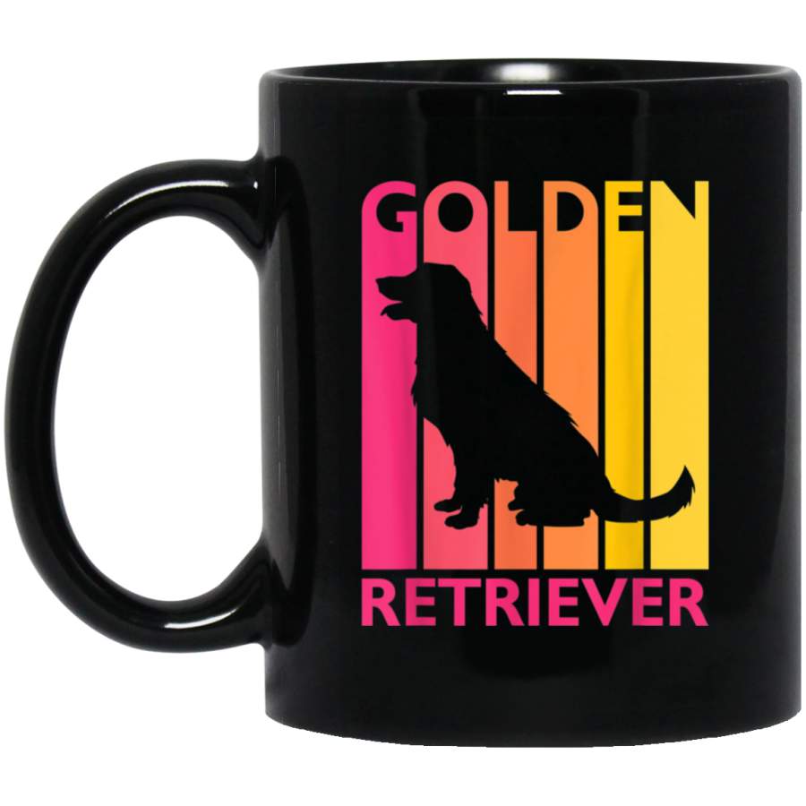 Golden Retriever Mug Vintage Dog Mug Gift for Dog Lover Mug