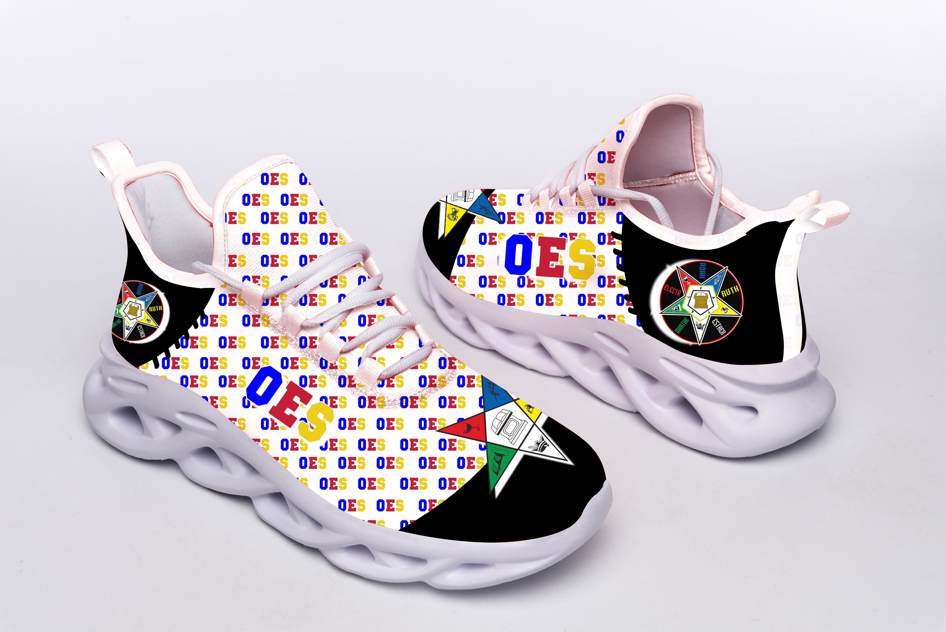 OES White Clunky Sneakers