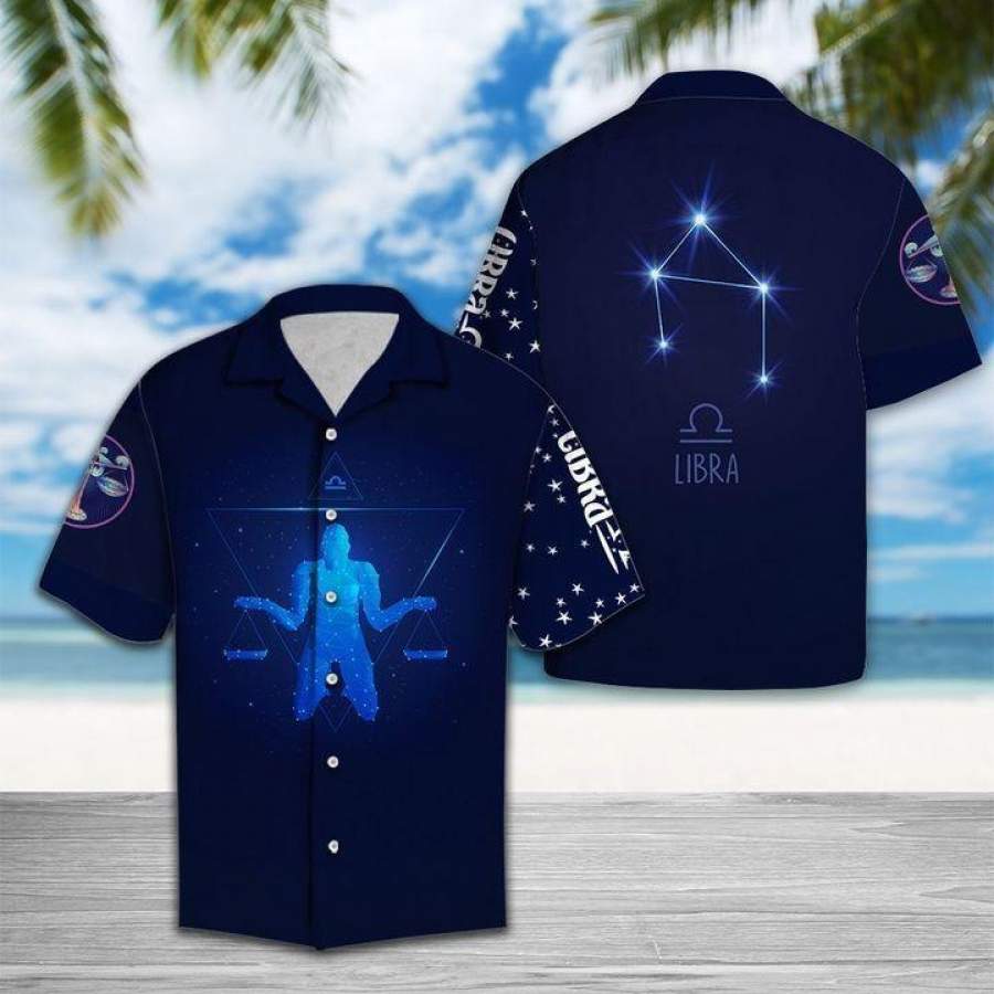 Libra Horoscope Zodiac Hawaii Shirt Birthday Gifts Ha17859