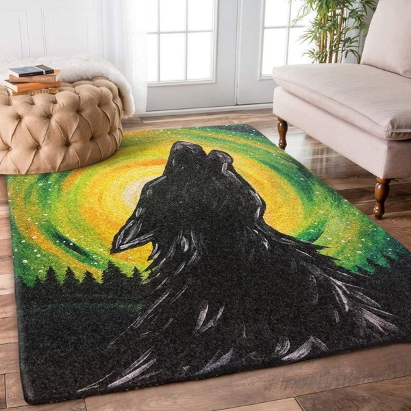 Wolf 21 Area Rug Living Room Rug Home Decor Floor Decor VH3