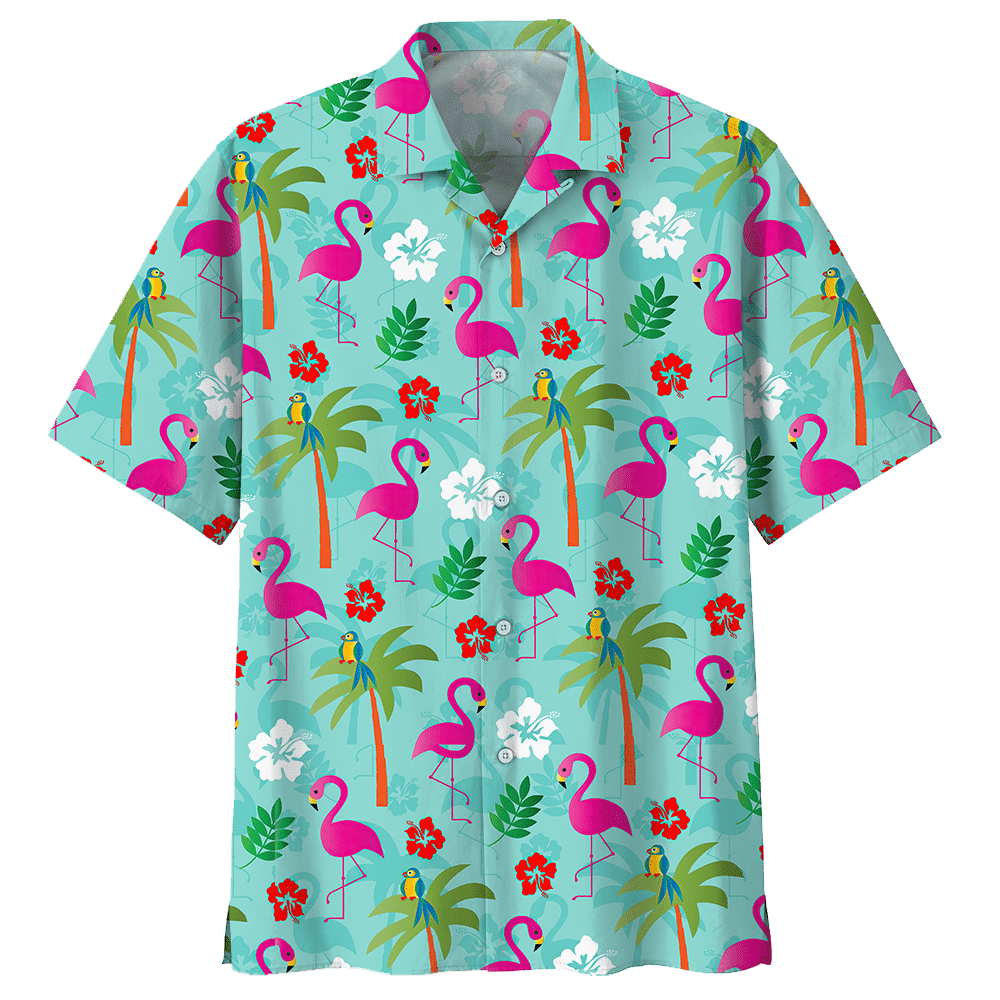 Flamingo Hawaii Shirt Ha91181