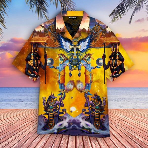 Anubis Egypt Hawaii Shirt For Men Women Ha22178