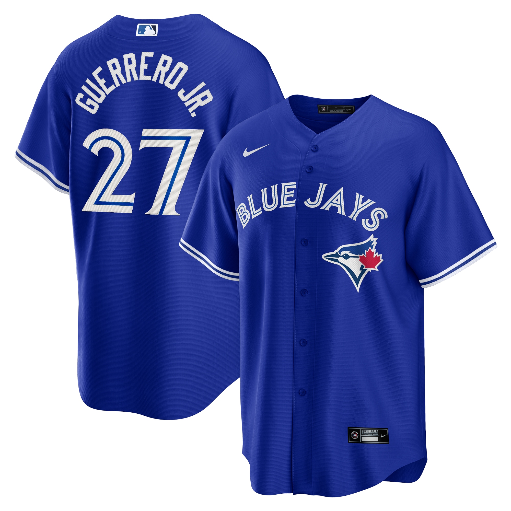 Men’s Toronto Blue Jays Vladimir Guerrero Jr. Royal Alternate Player Name Jersey