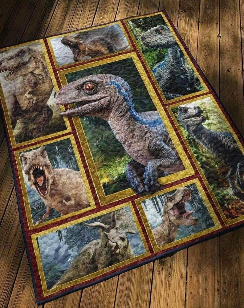 Wonderfull Dinosaur Hur Quilt Camlich