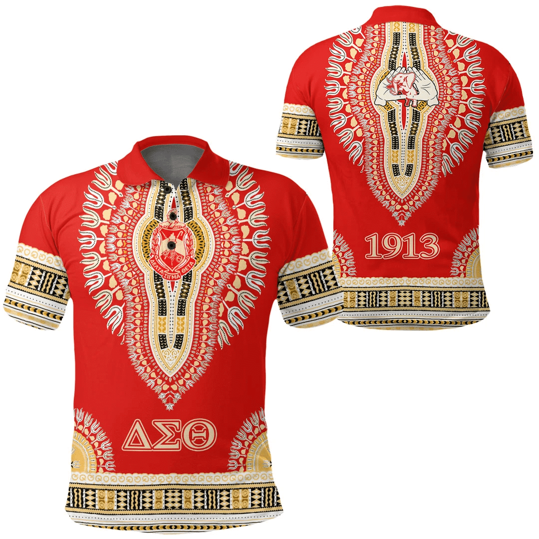 Sorority Polo – Delta Sigma Theta Dashiki Polo Shirts