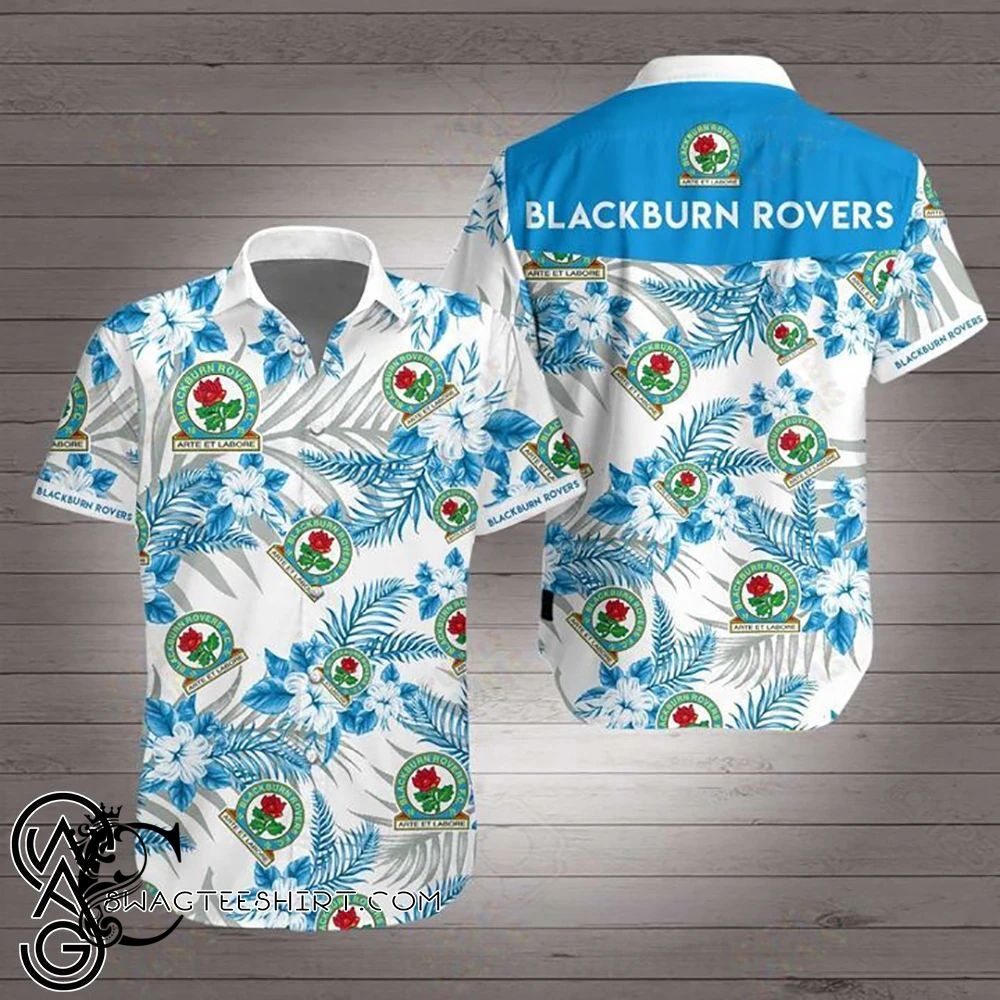 Beach Shirt Blackburn Rovers Football Club Hawaiian Shirt- Chillicothemall