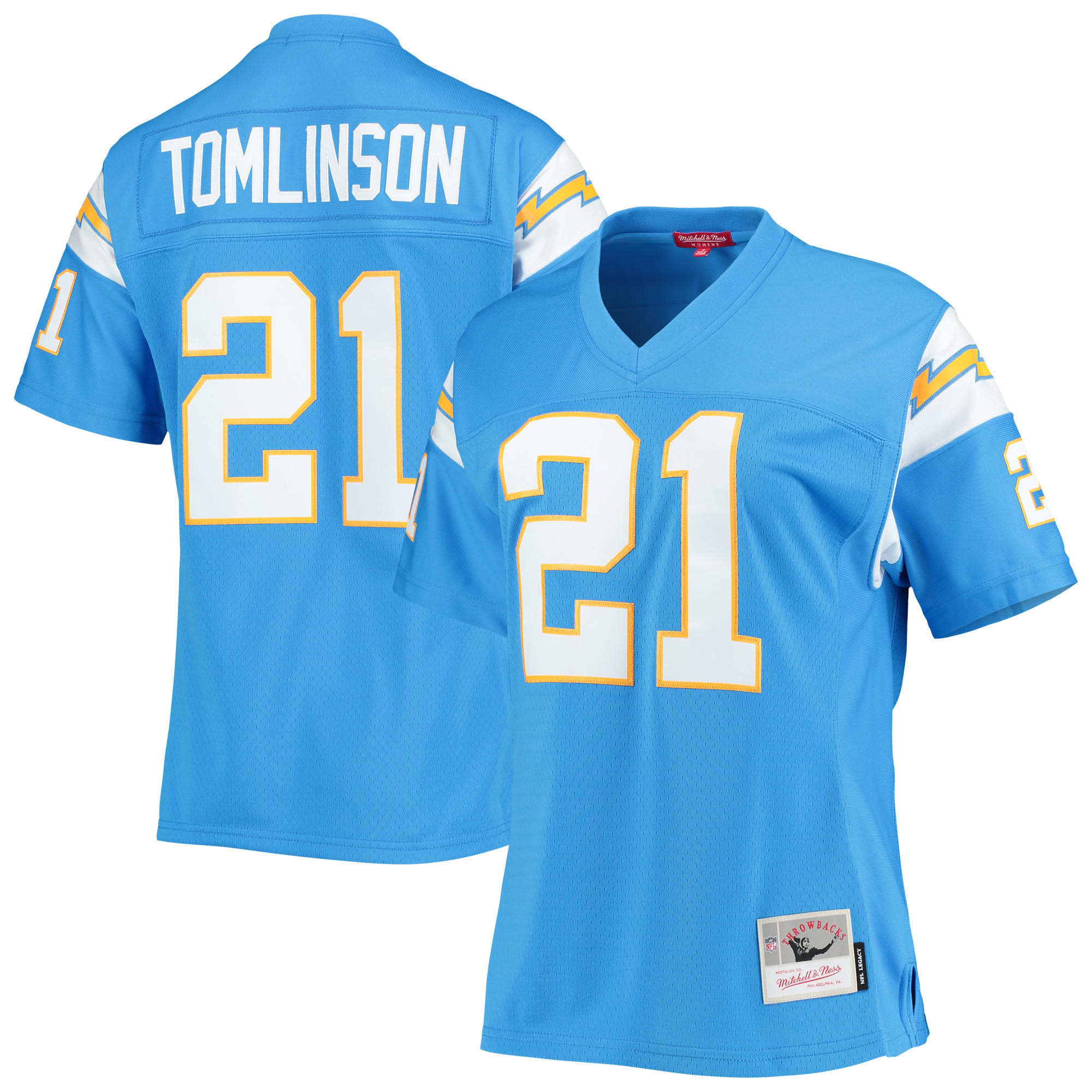 Women’s Los Angeles Chargers LaDainian Tomlinson Mitchell & Ness Powder Blue Legacy Player Jersey