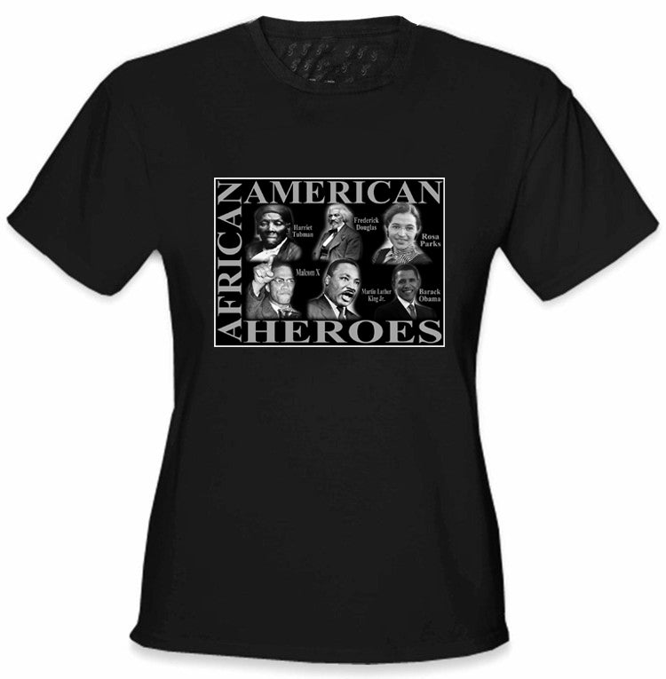 African American Heroes Girl’s T-Shirt