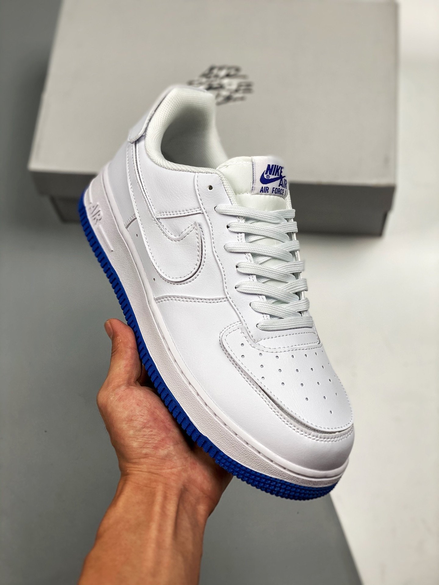 Nike Air Force 1 Low WhiteRoyal BlueWhite 5340163