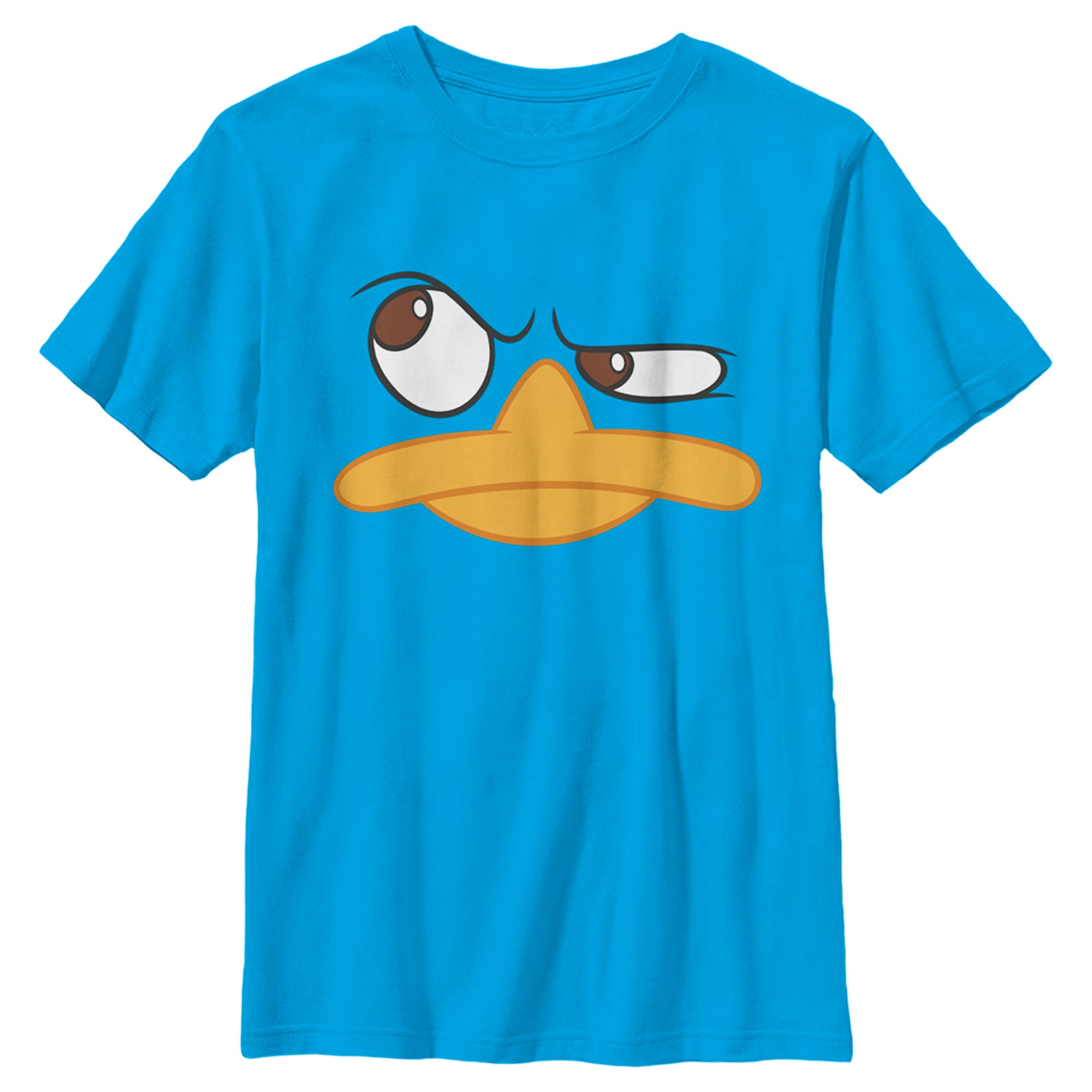 Boy’S Phineas & Ferb Phineas And Ferb Perry The Platypus Face T-Shirt