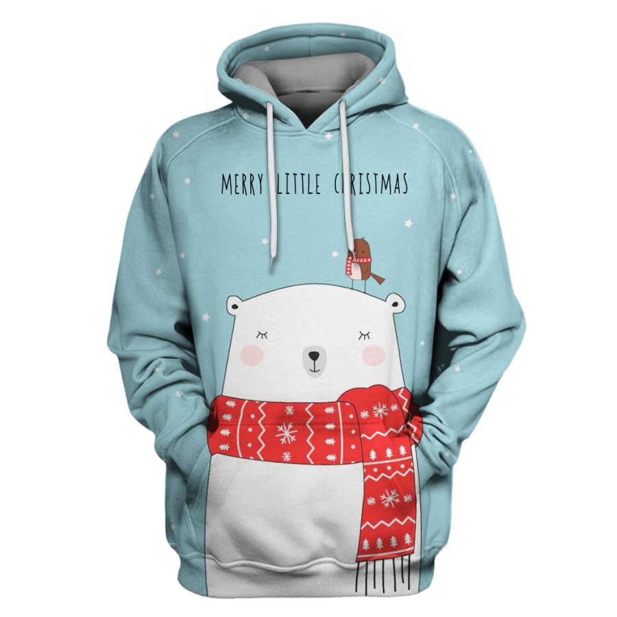 Merry Little Christmas T-Shirts – Zip Hoodies Apparel