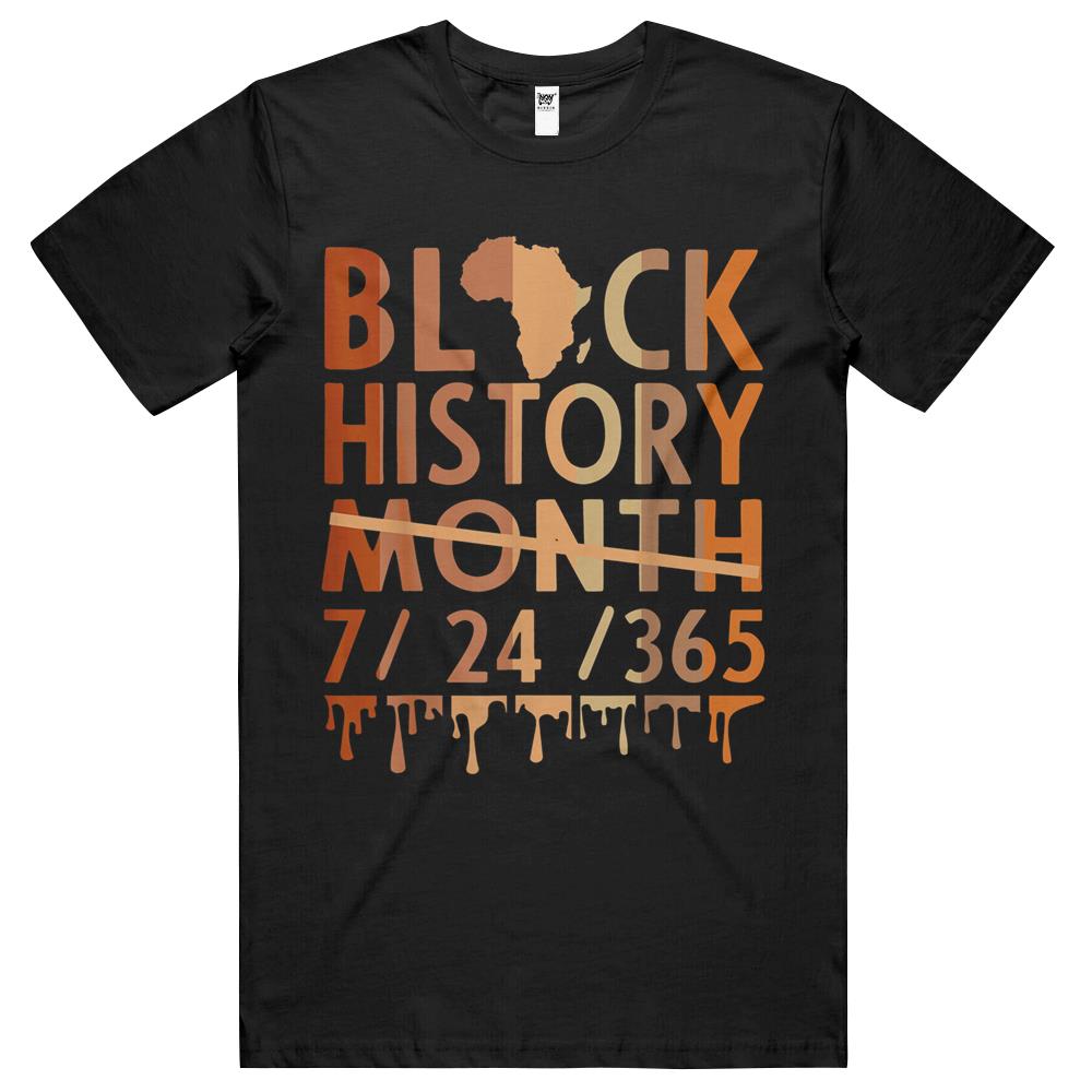 Black History Month 2022 Black History 365 Melanin Pride T Shirts